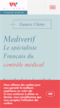 Mobile Screenshot of mediverif.com